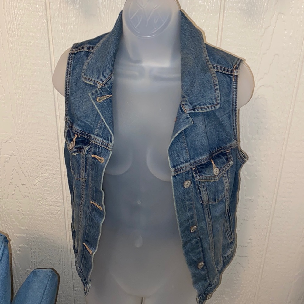 Denim vest